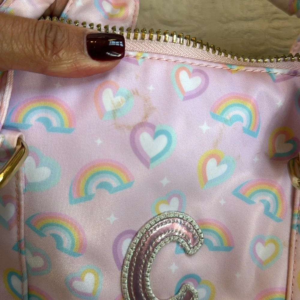 Stoney clover lane x Barbie rainbow and hearts duffle bag - Picture 3 of 14
